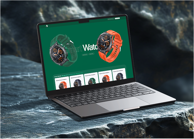 Modern, Multilingual E-Commerce Design